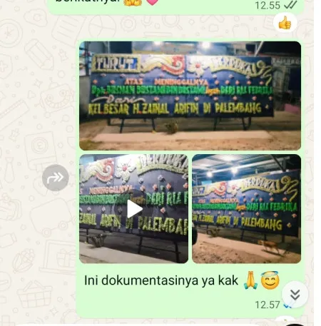Pengiriman Papan Bunga Duka Bugel